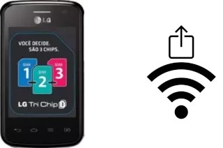 Generar QR con la clave Wifi en un LG Optimus L1 II Tri