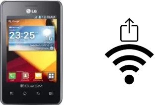 Generar QR con la clave Wifi en un LG Optimus L2 II