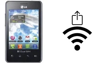 Generar QR con la clave Wifi en un LG Optimus L3 E405