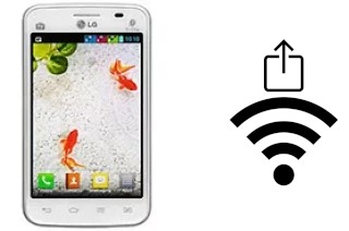 Generar QR con la clave Wifi en un LG Optimus L4 II Tri E470