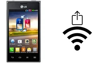 Generar QR con la clave Wifi en un LG Optimus L5 Dual E615