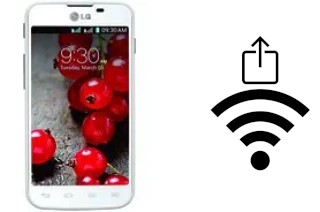 Generar QR con la clave Wifi en un LG Optimus L5 II Dual E455