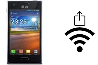 Generar QR con la clave Wifi en un LG Optimus L5 E610