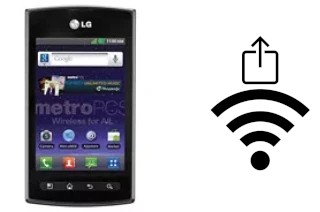 Generar QR con la clave Wifi en un LG Optimus M+ MS695