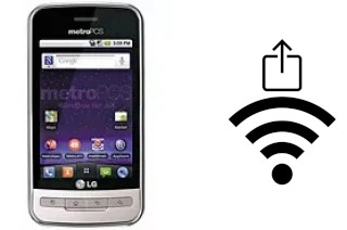 Generar QR con la clave Wifi en un LG Optimus M