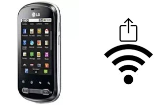 Generar QR con la clave Wifi en un LG Optimus Me P350