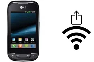 Generar QR con la clave Wifi en un LG Optimus Net