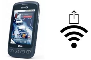 Generar QR con la clave Wifi en un LG Optimus S