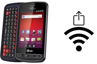 Generar QR con la clave Wifi en un LG Optimus Slider