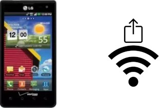 Generar QR con la clave Wifi en un LG Optimus Zone