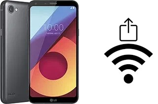 Generar QR con la clave Wifi en un LG Q6+