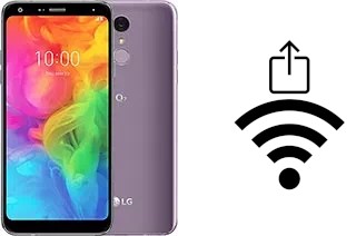 Generar QR con la clave Wifi en un LG Q7