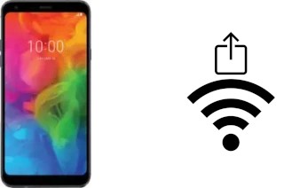 Generar QR con la clave Wifi en un LG Q7+