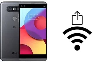 Generar QR con la clave Wifi en un LG Q8 (2017)