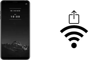 Generar QR con la clave Wifi en un LG Signature Edition 2018