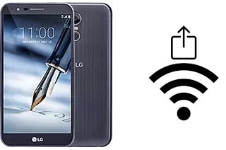 Generar QR con la clave Wifi en un LG Stylo 3 Plus