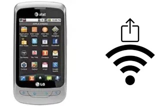 Generar QR con la clave Wifi en un LG Thrive