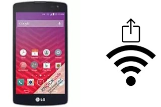 Generar QR con la clave Wifi en un LG Tribute