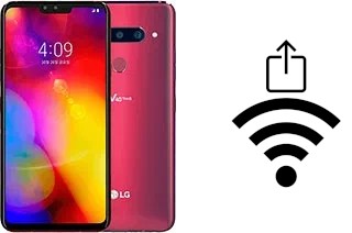 Generar QR con la clave Wifi en un LG V40 ThinQ