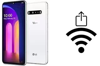 Generar QR con la clave Wifi en un LG V60 ThinQ 5G