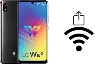 Generar QR con la clave Wifi en un LG W10 Alpha