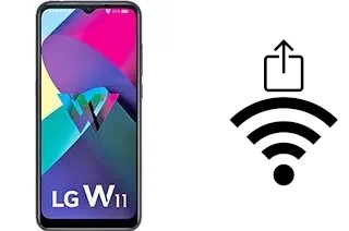 Generar QR con la clave Wifi en un LG W11