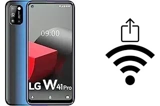 Generar QR con la clave Wifi en un LG W41+