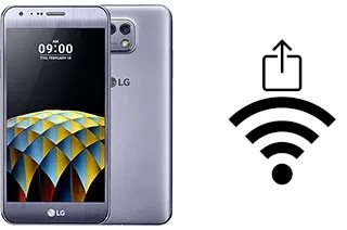 Generar QR con la clave Wifi en un LG X cam