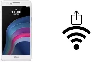 Generar QR con la clave Wifi en un LG X Fast