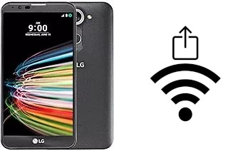 Generar QR con la clave Wifi en un LG X mach