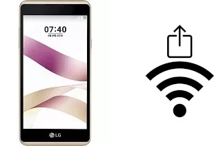 Generar QR con la clave Wifi en un LG X Skin