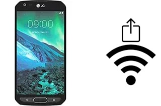 Generar QR con la clave Wifi en un LG X venture