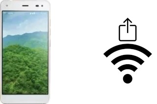 Generar QR con la clave Wifi en un Lyf Earth 1