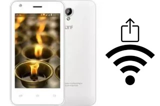 Generar QR con la clave Wifi en un Lyf Flame 2