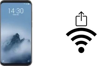 Generar QR con la clave Wifi en un Meizu 16th Plus