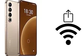 Generar QR con la clave Wifi en un Meizu 20 Pro