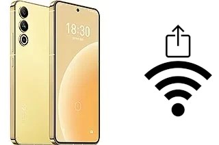 Generar QR con la clave Wifi en un Meizu 20