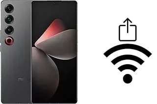 Generar QR con la clave Wifi en un Meizu 21 Pro