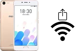 Generar QR con la clave Wifi en un Meizu E2