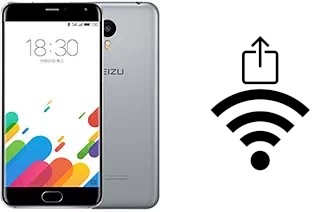 Generar QR con la clave Wifi en un Meizu M1 Metal