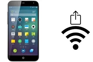 Generar QR con la clave Wifi en un Meizu MX3