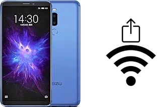 Generar QR con la clave Wifi en un Meizu Note 8