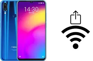 Generar QR con la clave Wifi en un Meizu Note 9