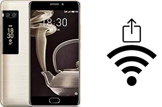 Generar QR con la clave Wifi en un Meizu Pro 7 Plus