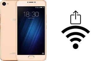 Generar QR con la clave Wifi en un Meizu U10