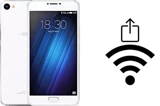 Generar QR con la clave Wifi en un Meizu U20