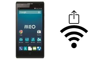 Generar QR con la clave Wifi en un Meo Smart A40