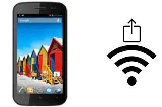 Generar QR con la clave Wifi en un Micromax A110Q Canvas 2 Plus