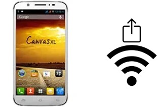 Generar QR con la clave Wifi en un Micromax A119 Canvas XL