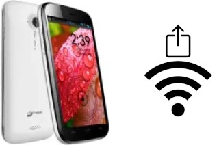 Generar QR con la clave Wifi en un Micromax A116 Canvas HD